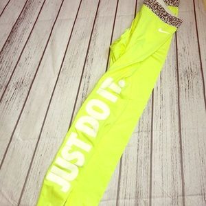 NIKE DRI FIT Neon Pants
